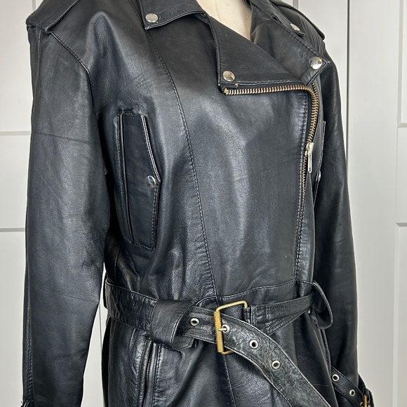 Vintage Moto Leather Jacket - Picture 14 of 16